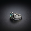 Labradorite Signet Ring