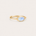 The Moonlit Wrap Moonstone Ring