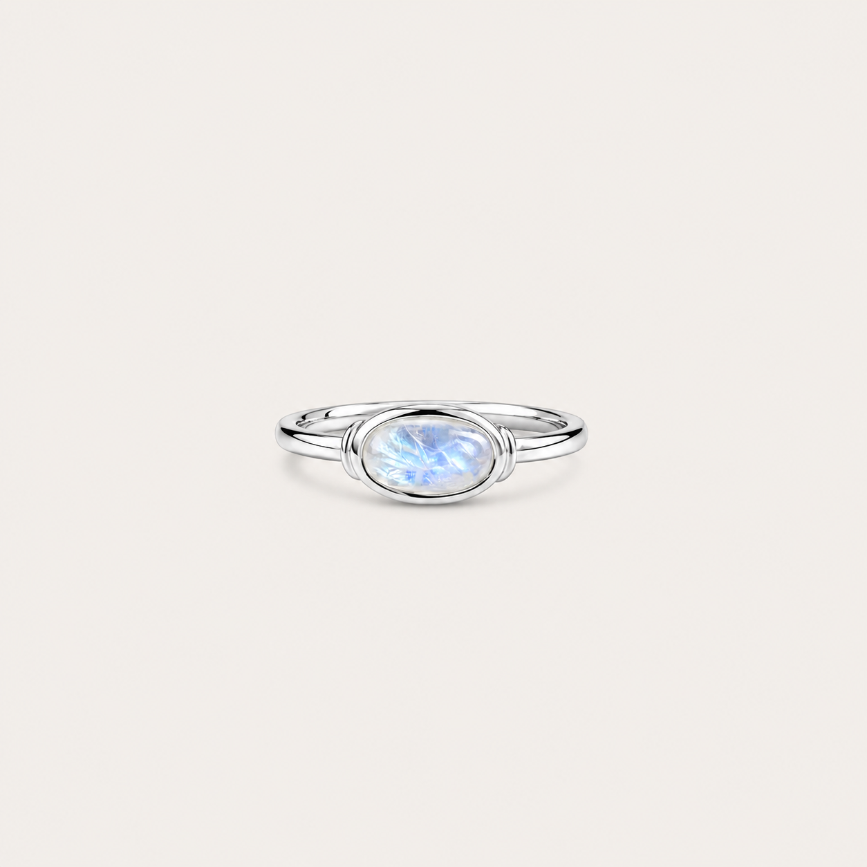 The Moonlit Wrap Moonstone Ring