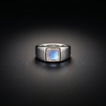 Moonstone Signet Ring for Men