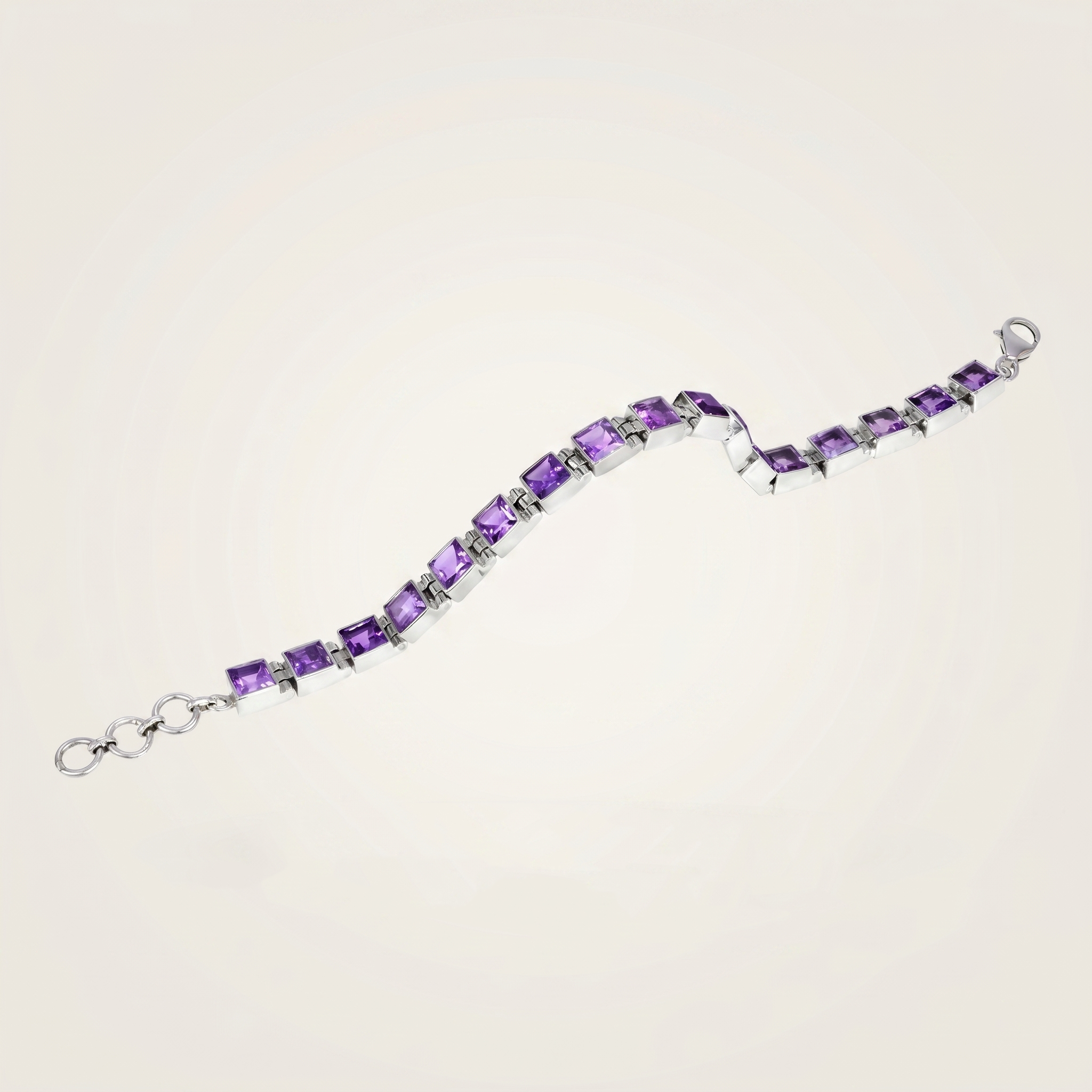Amethyst Tennis Bracelet