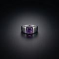 Amethyst Signet Ring for Men
