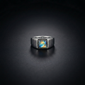 Labradorite Signet Ring for Men