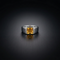 Citrine Signet Ring for Men
