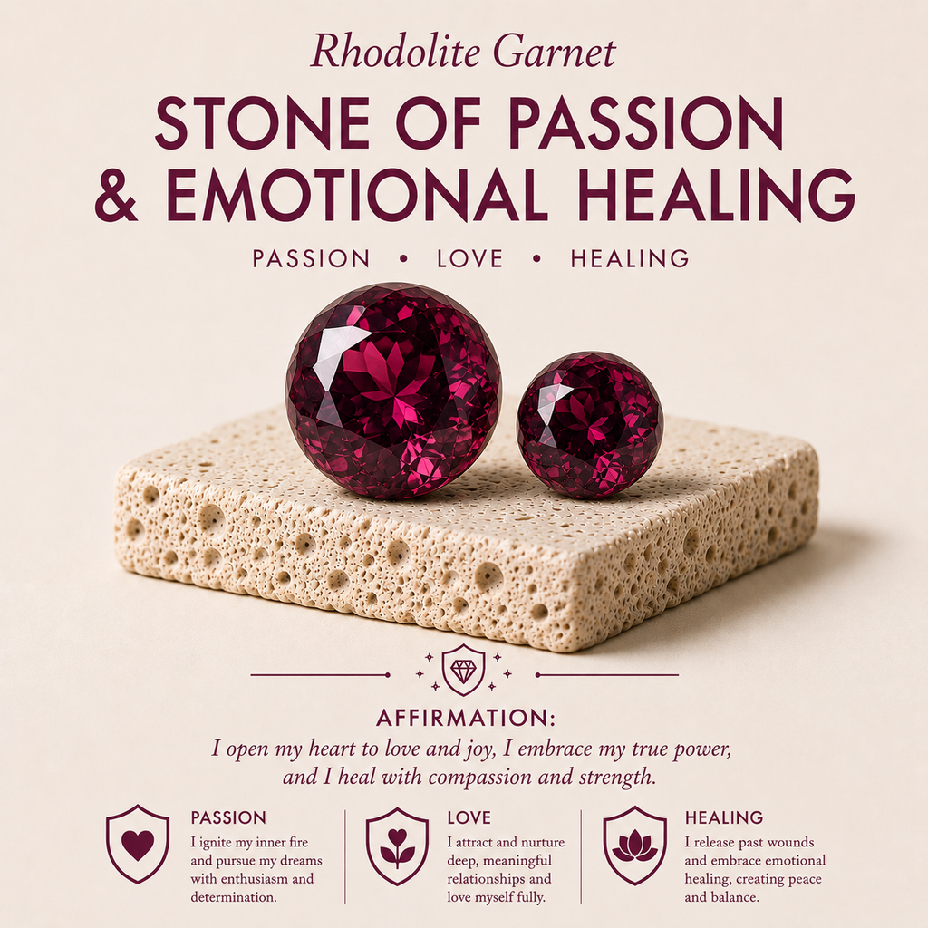 Rhodolite Garnet Sterling Silver Cuff Bracelet