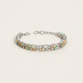 Ethiopian Opal Tennis Bracelet | Sterling Silver