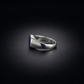 Lapis Lazuli Men's Signet Ring in Sterling Silver