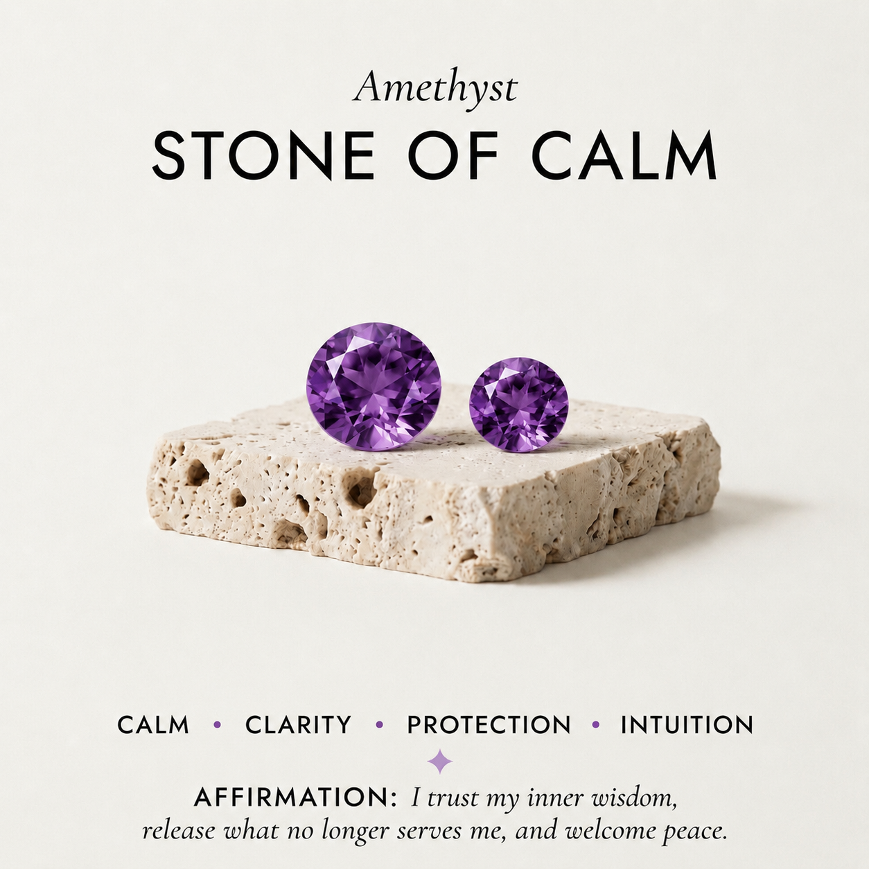 The Amethyst Bubble Ring
