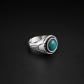 Vintage Turquoise Men's Signet Ring