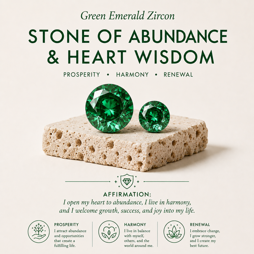 Green Emerald Eternity Men's Band Ring