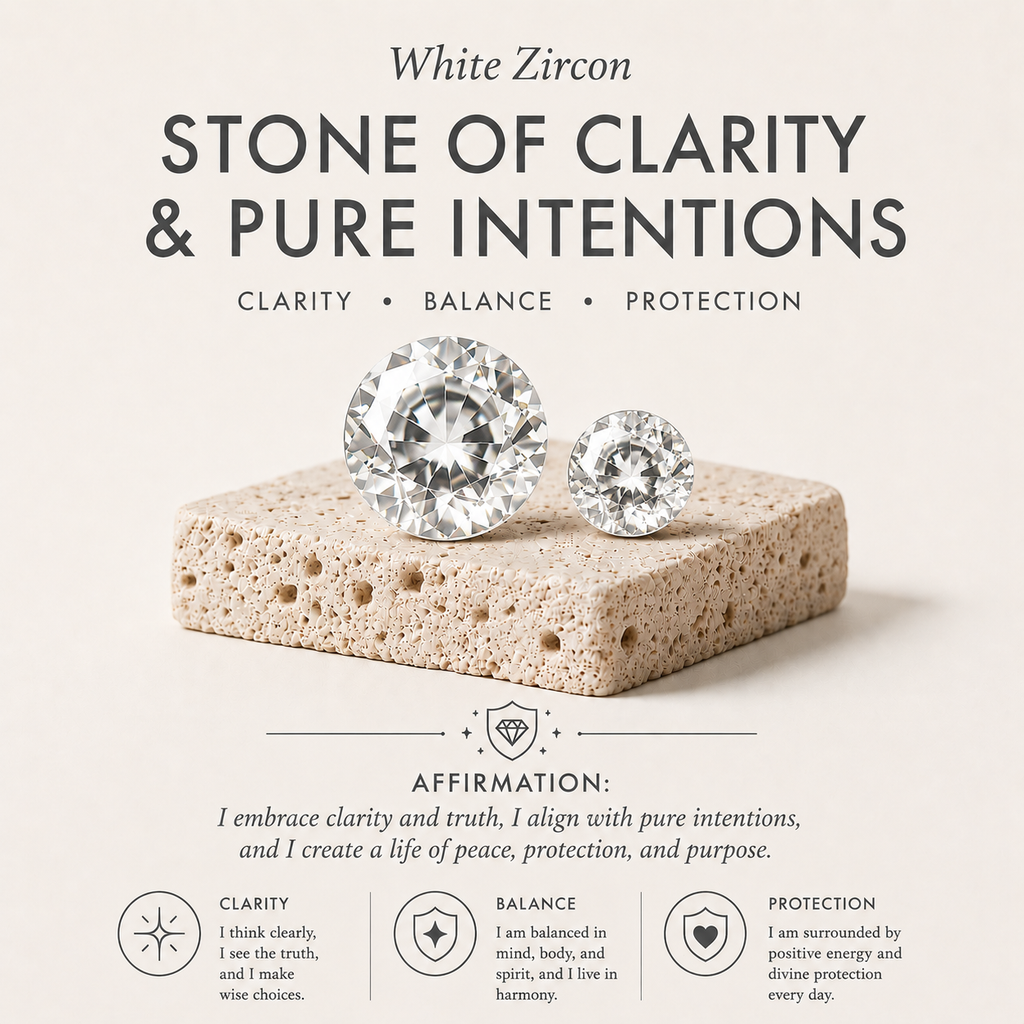 White Zircon Eternity Men's Band Ring