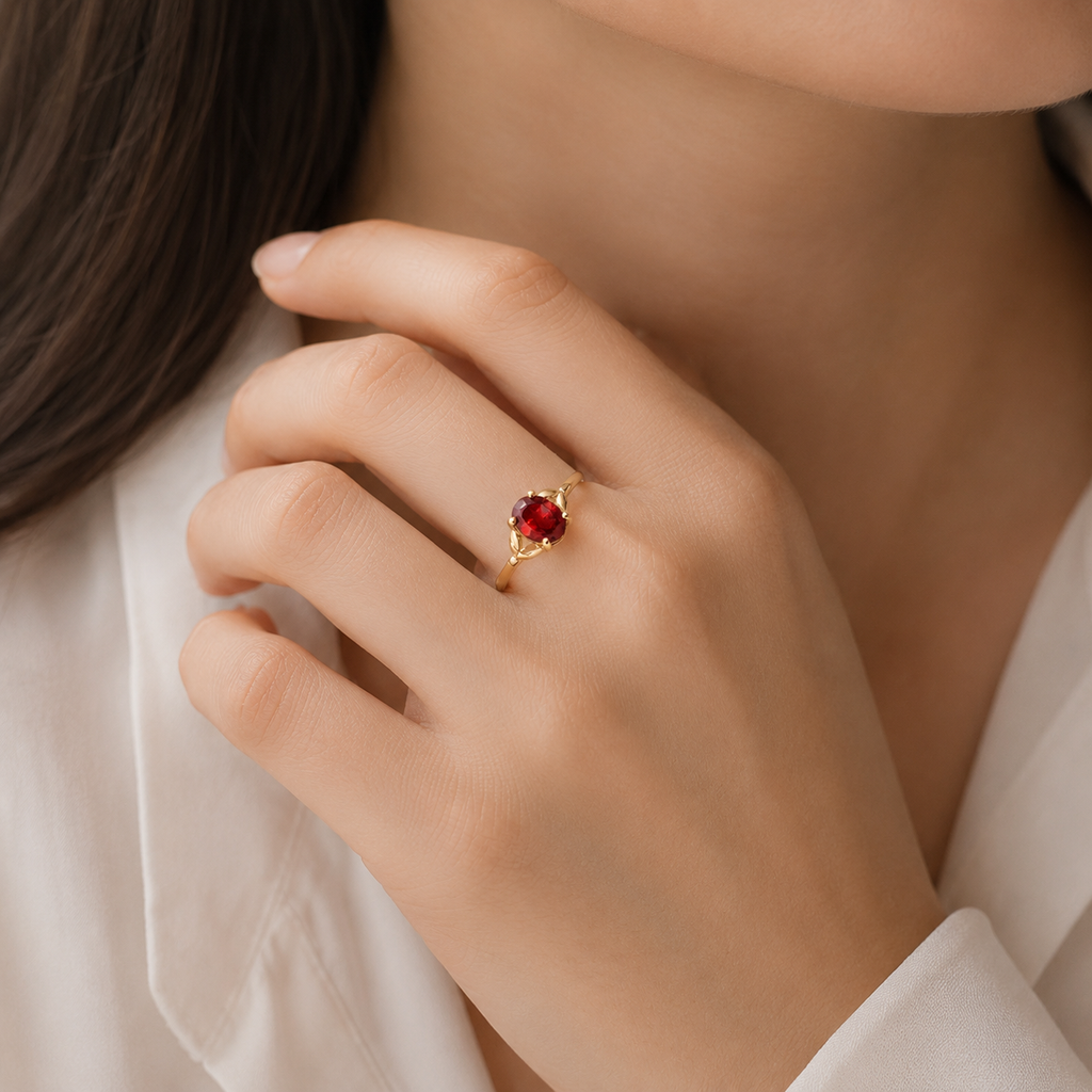 The Golden Ember Ring