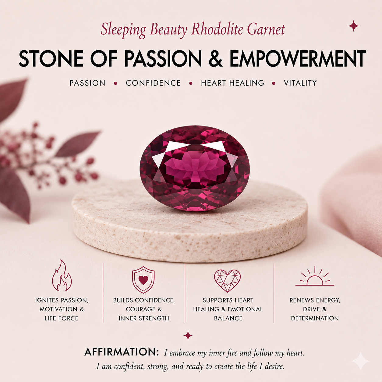 The Raspberry Scatter Ring