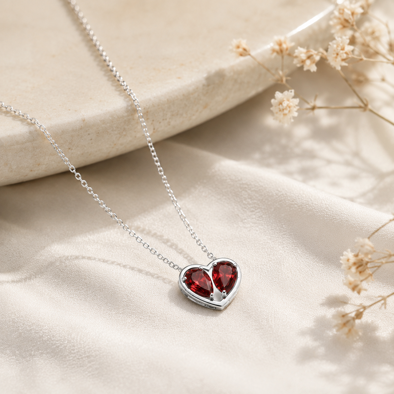 The Beloved Garnet Necklace