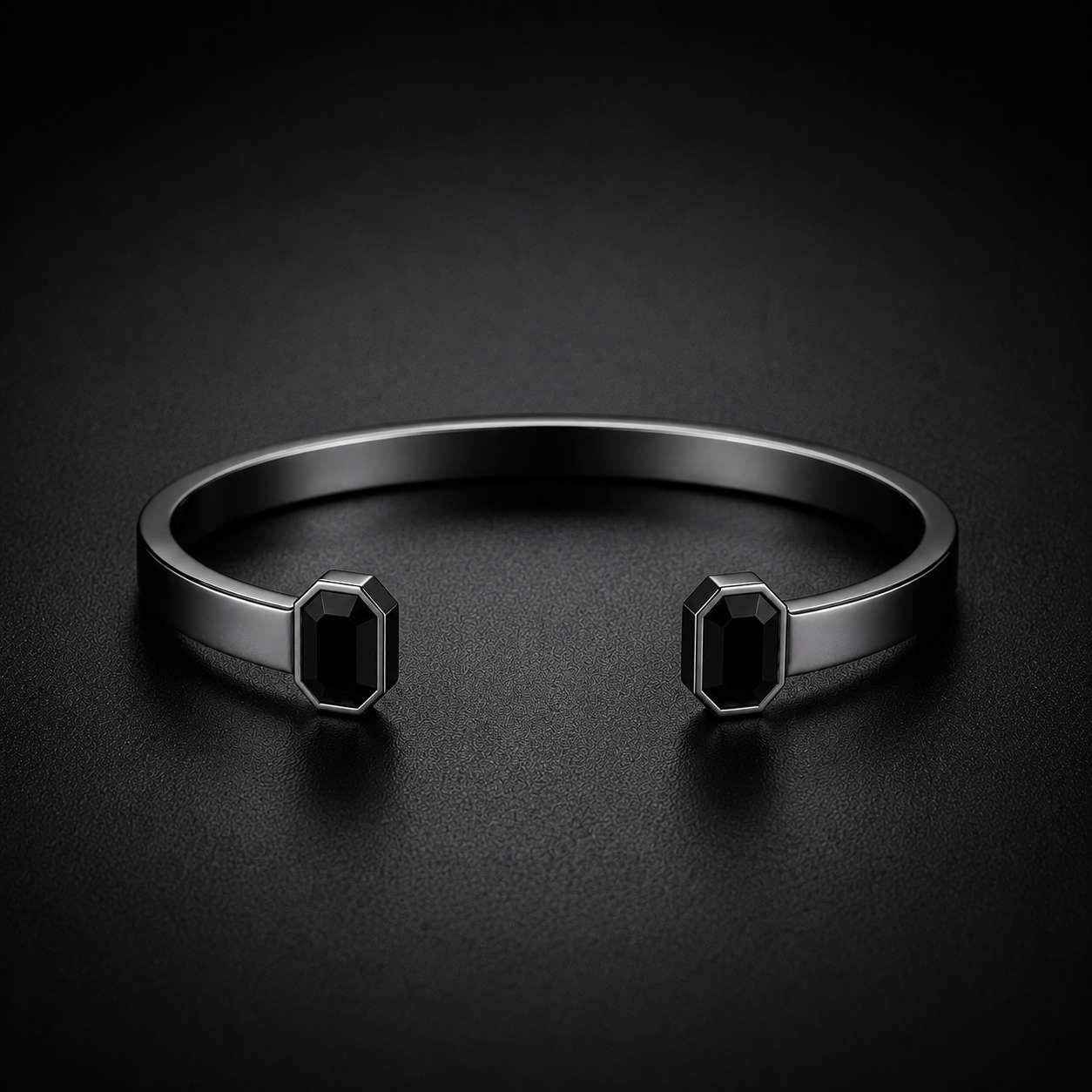 The Obsidian Balck Onyx Cuff