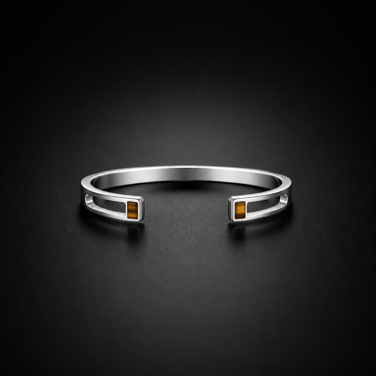 The Apex Tiger Eye Cuff