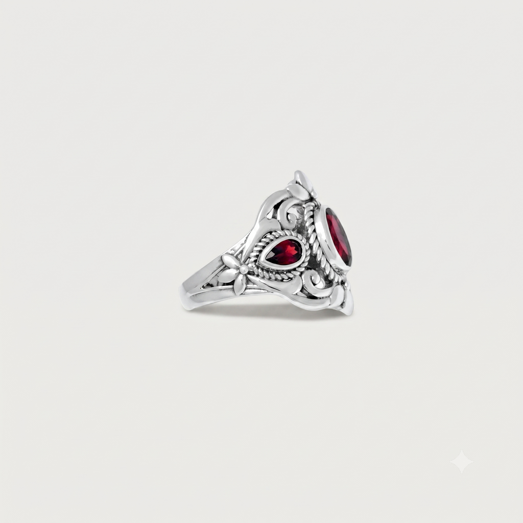 Heirloom Garnet Ring