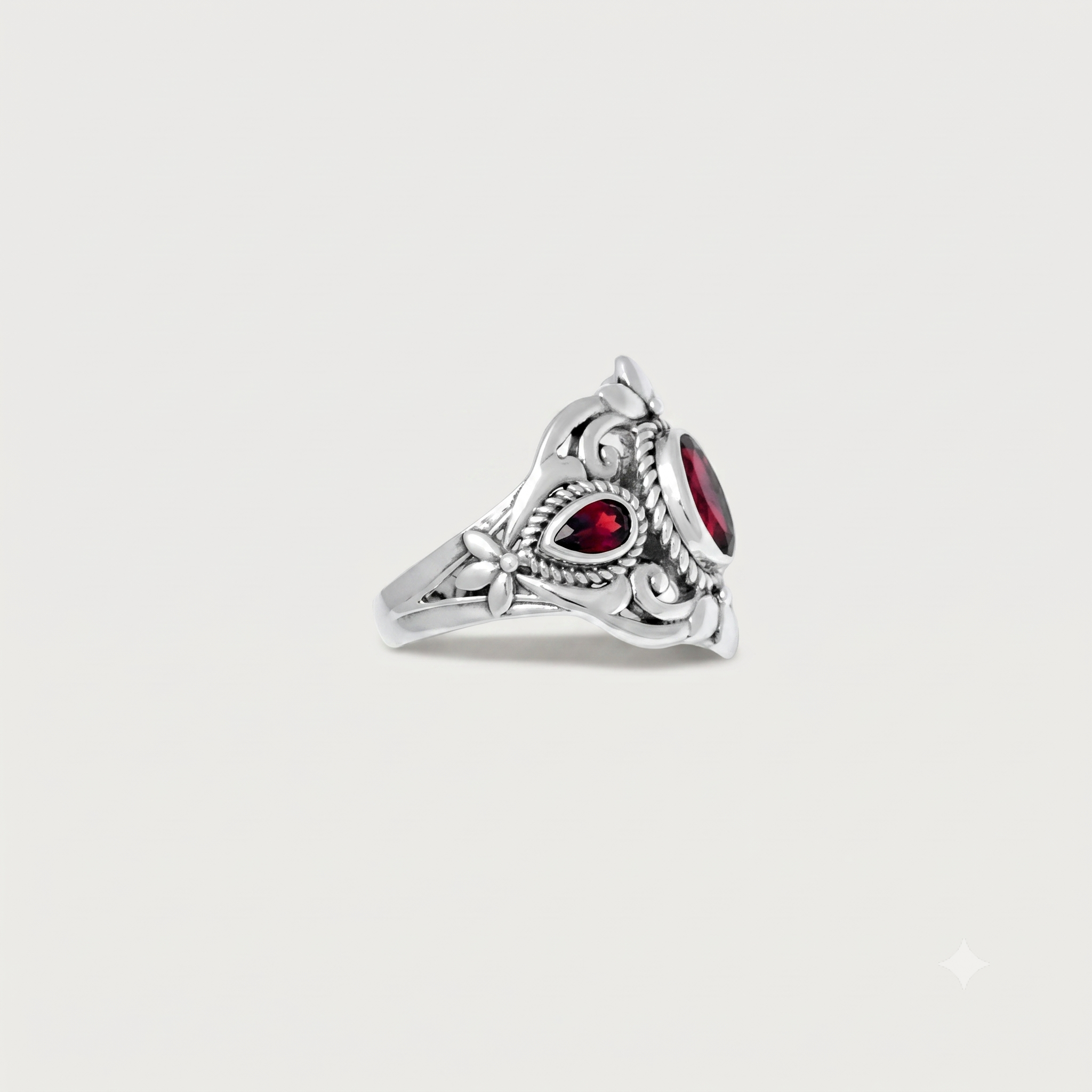 Heirloom Garnet Ring
