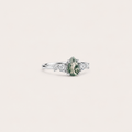 The Mossfield Moss Agate Ring