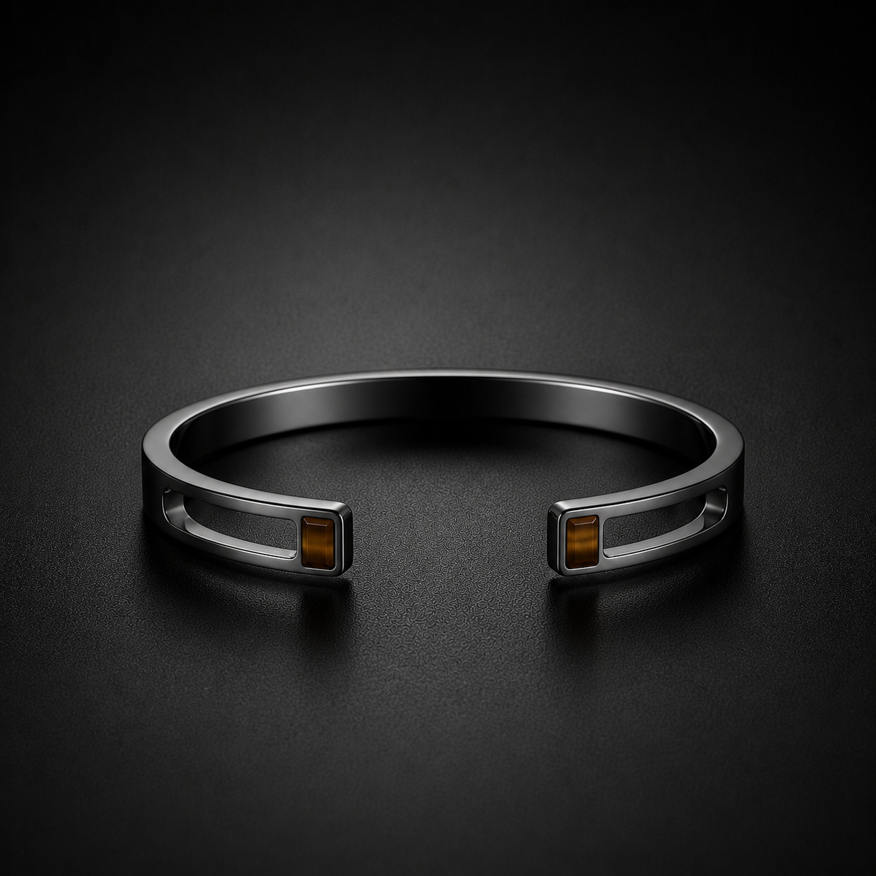 The Apex Tiger Eye Cuff