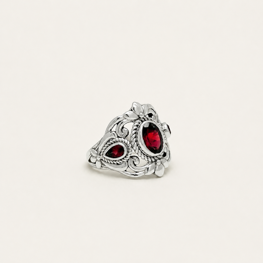 Heirloom Garnet Ring