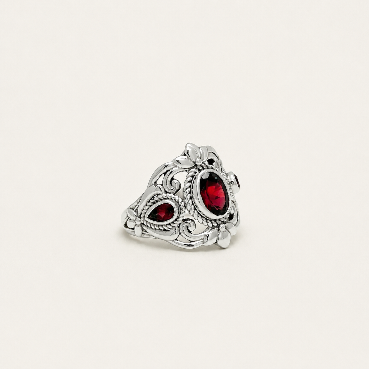 Heirloom Garnet Ring