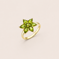 The Peridot Star Ring