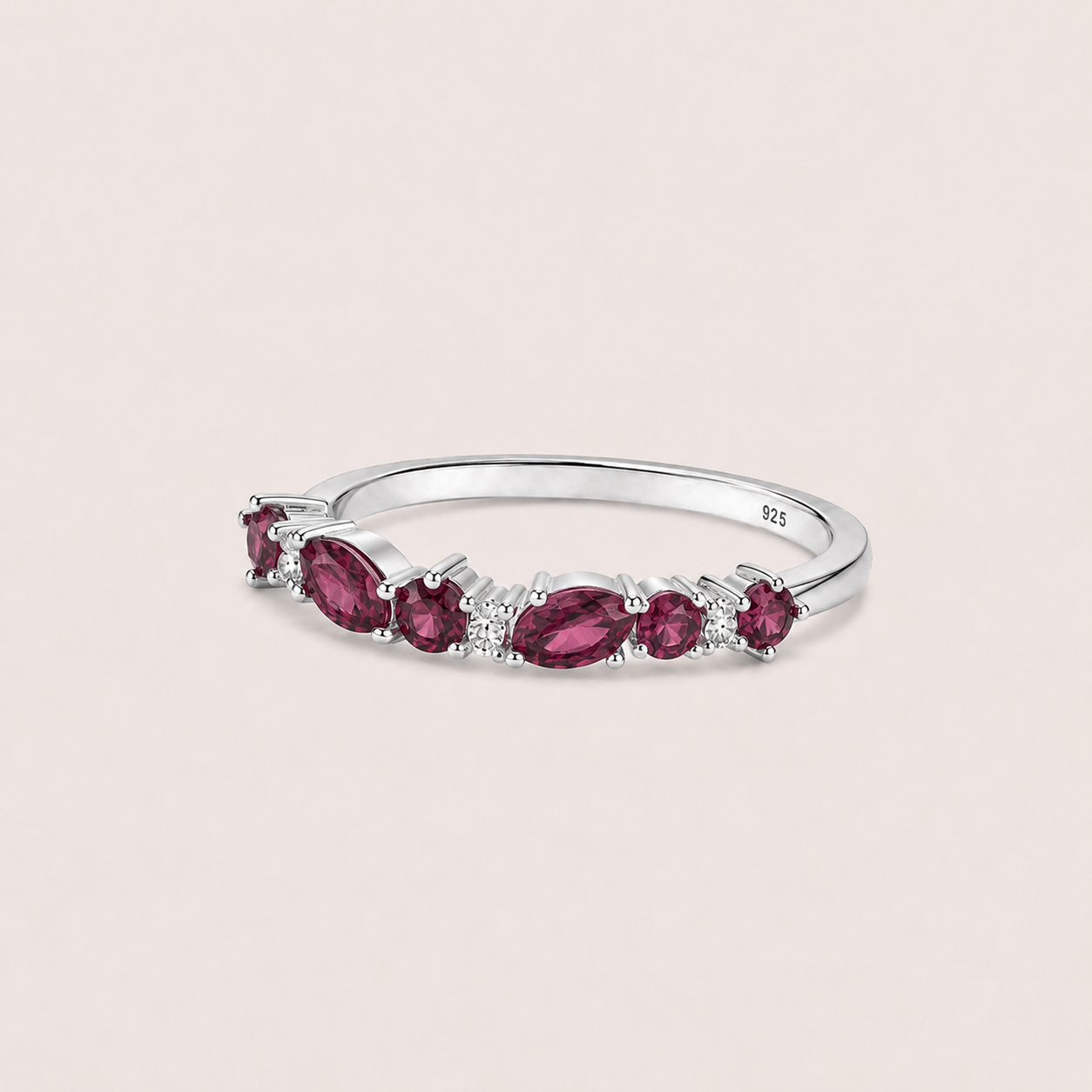 The Raspberry Scatter Ring