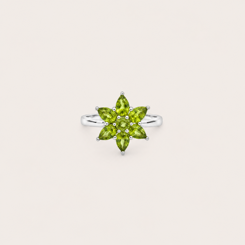 The Peridot Star Ring