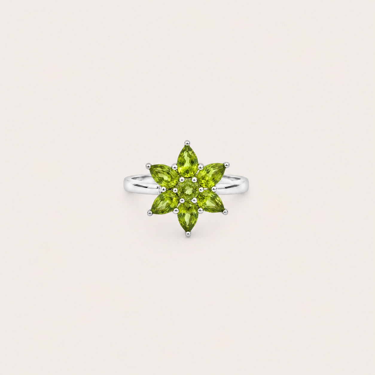 The Peridot Star Ring