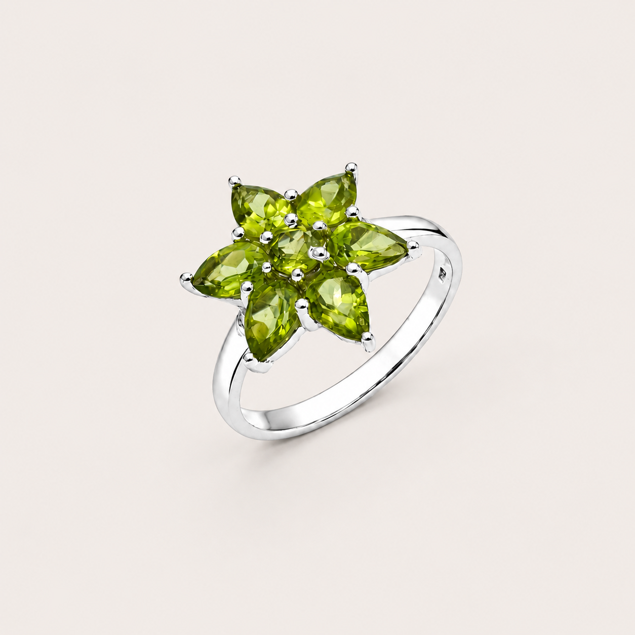 The Peridot Star Ring