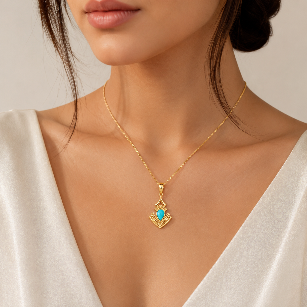The Oasis Turquoise Pendant
