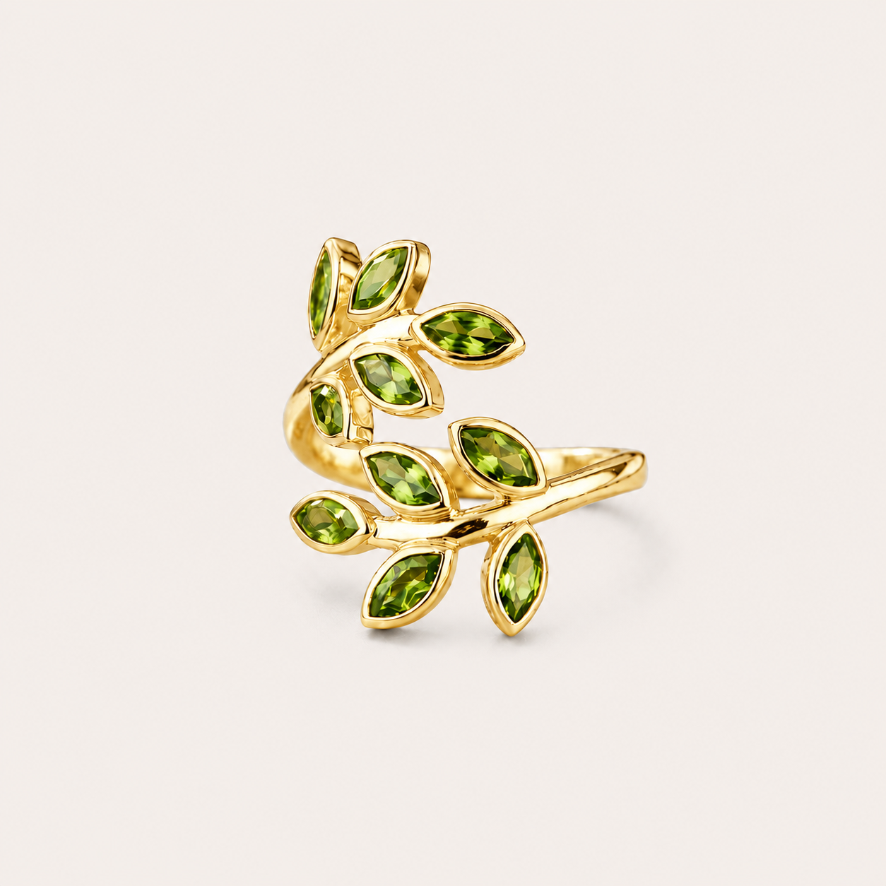 Verdure Leaf Ring