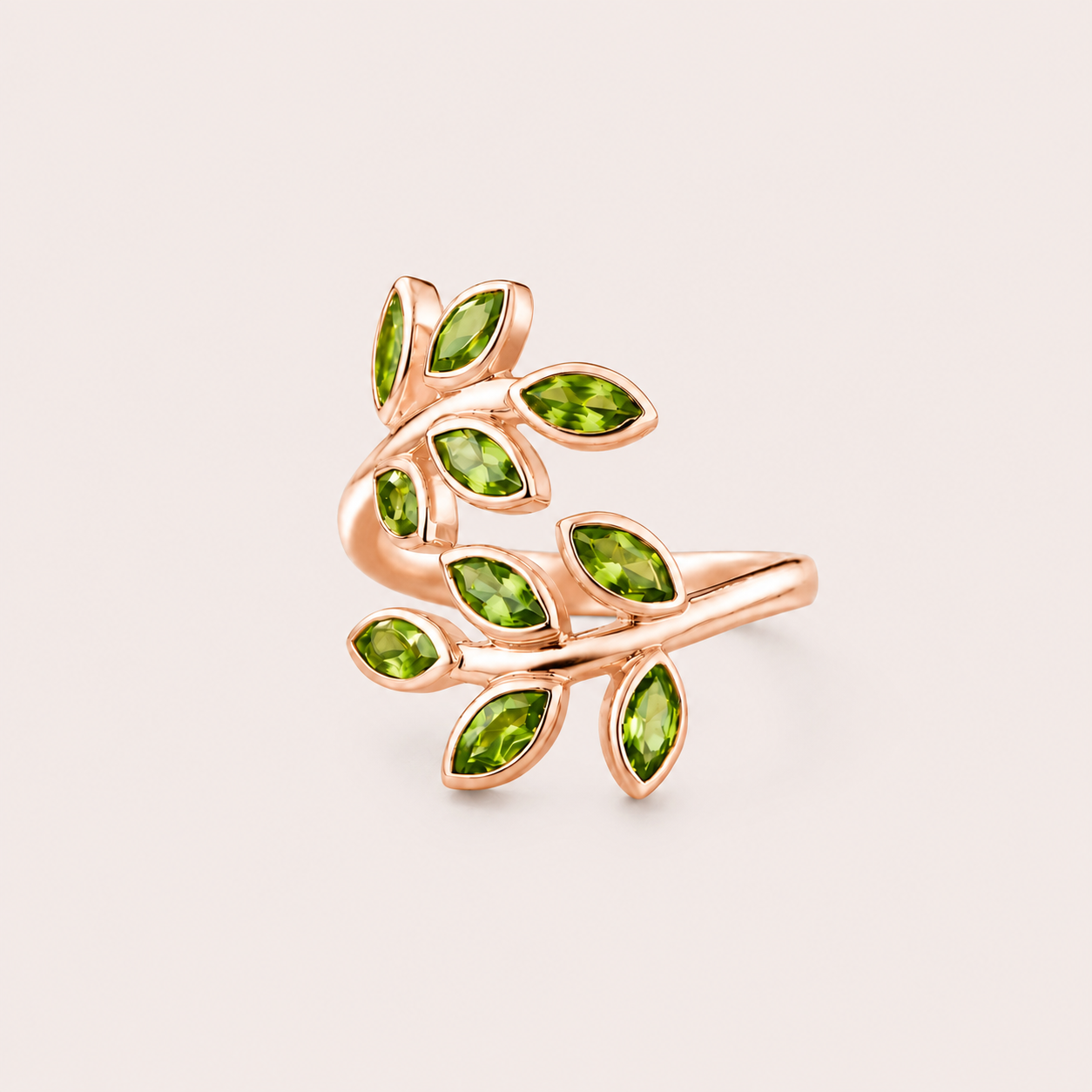 Verdure Leaf Ring