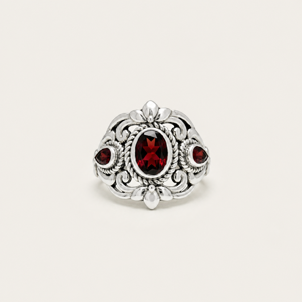 Heirloom Garnet Ring