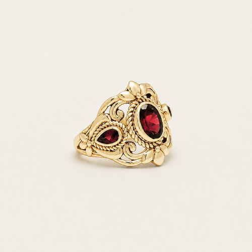 Heirloom Garnet Ring
