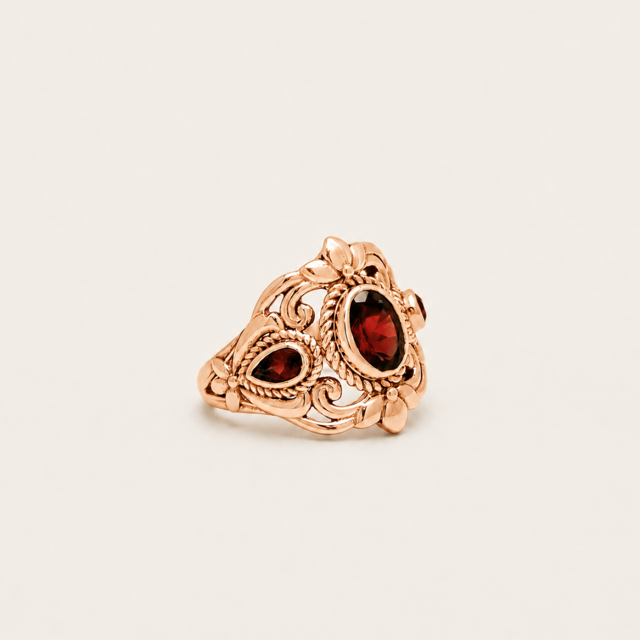 Heirloom Garnet Ring