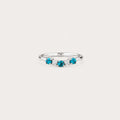 The Turquoise Trio Ring