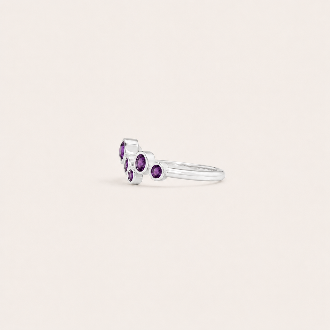 The Amethyst Bubble Ring