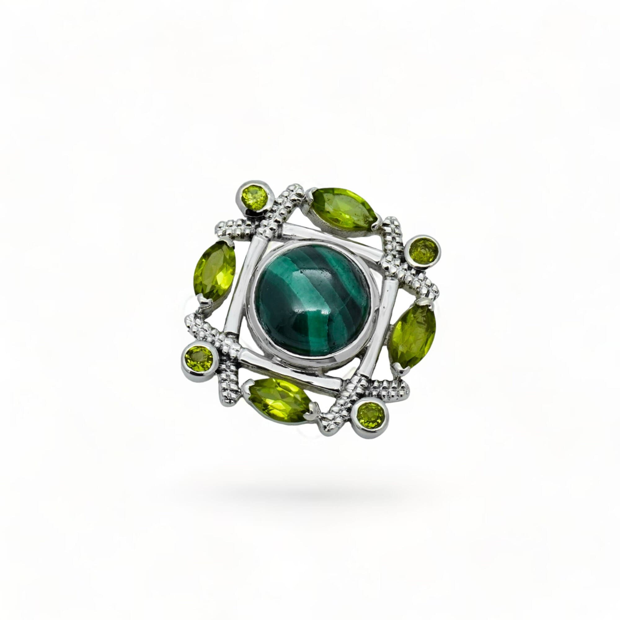 Rare natural Amethyst pendant, 925 sterling silver, purple cab amethyst Locket, designer jewelry, gift