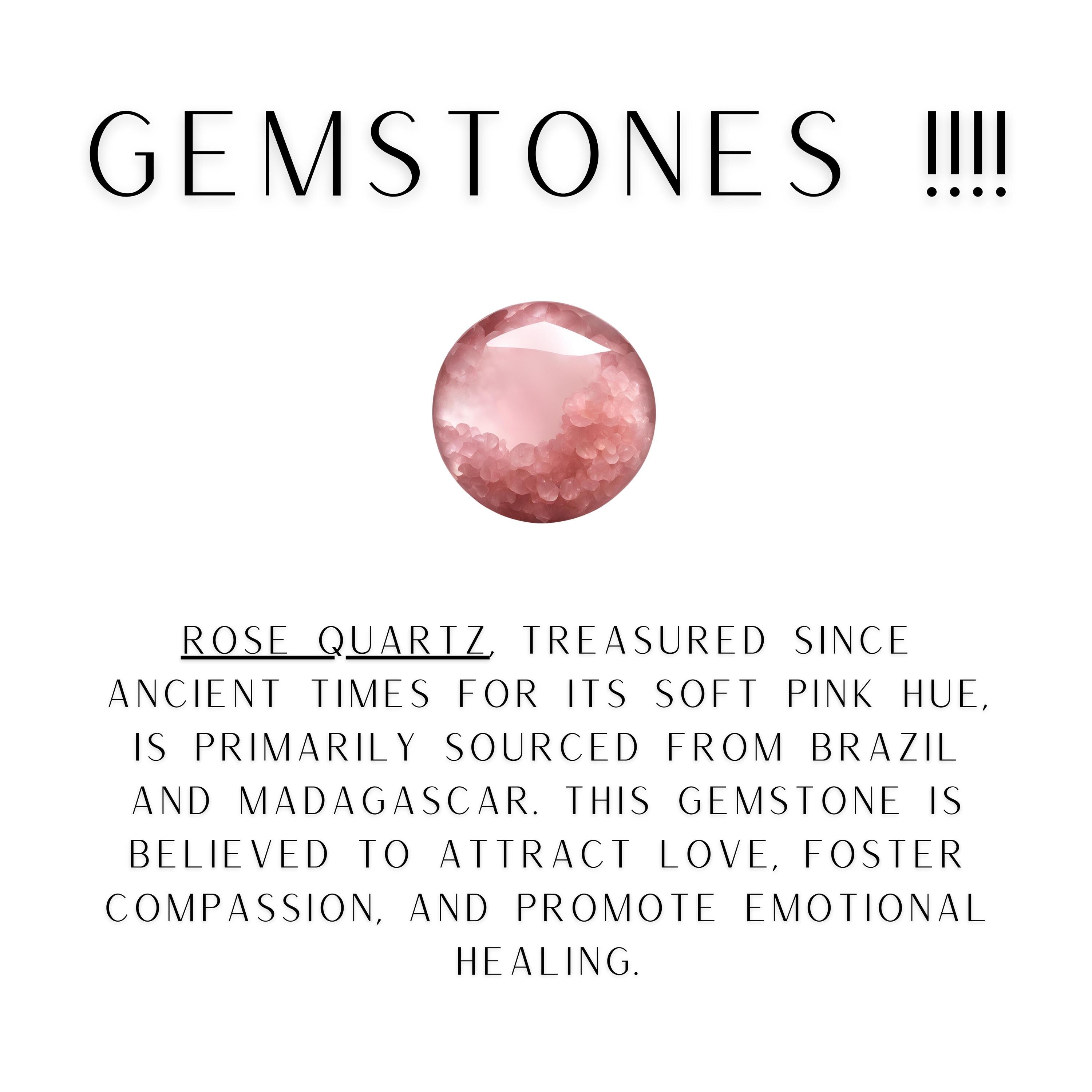 Rose Quartz Garnet Earrings: Sterling Silver Dangle Jewelry