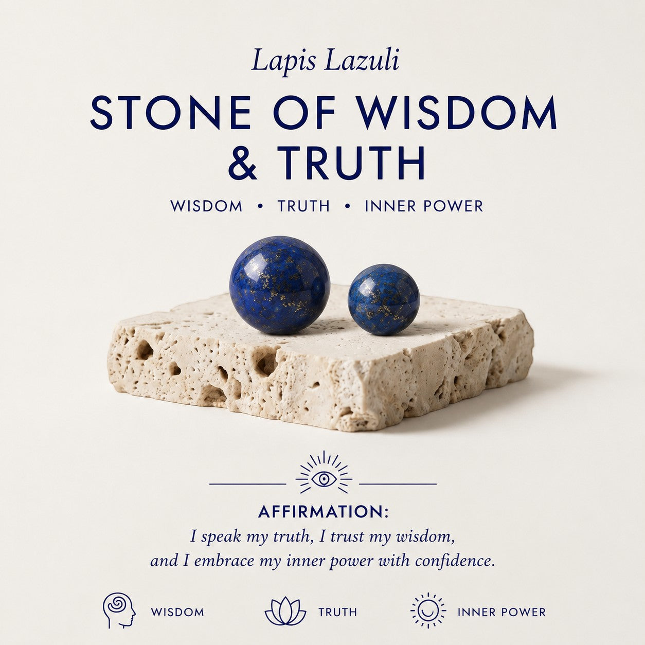 ZIVORI Heritage Lapis Lazuli Signet Ring featuring a deep blue natural stone set in 925 sterling silver.