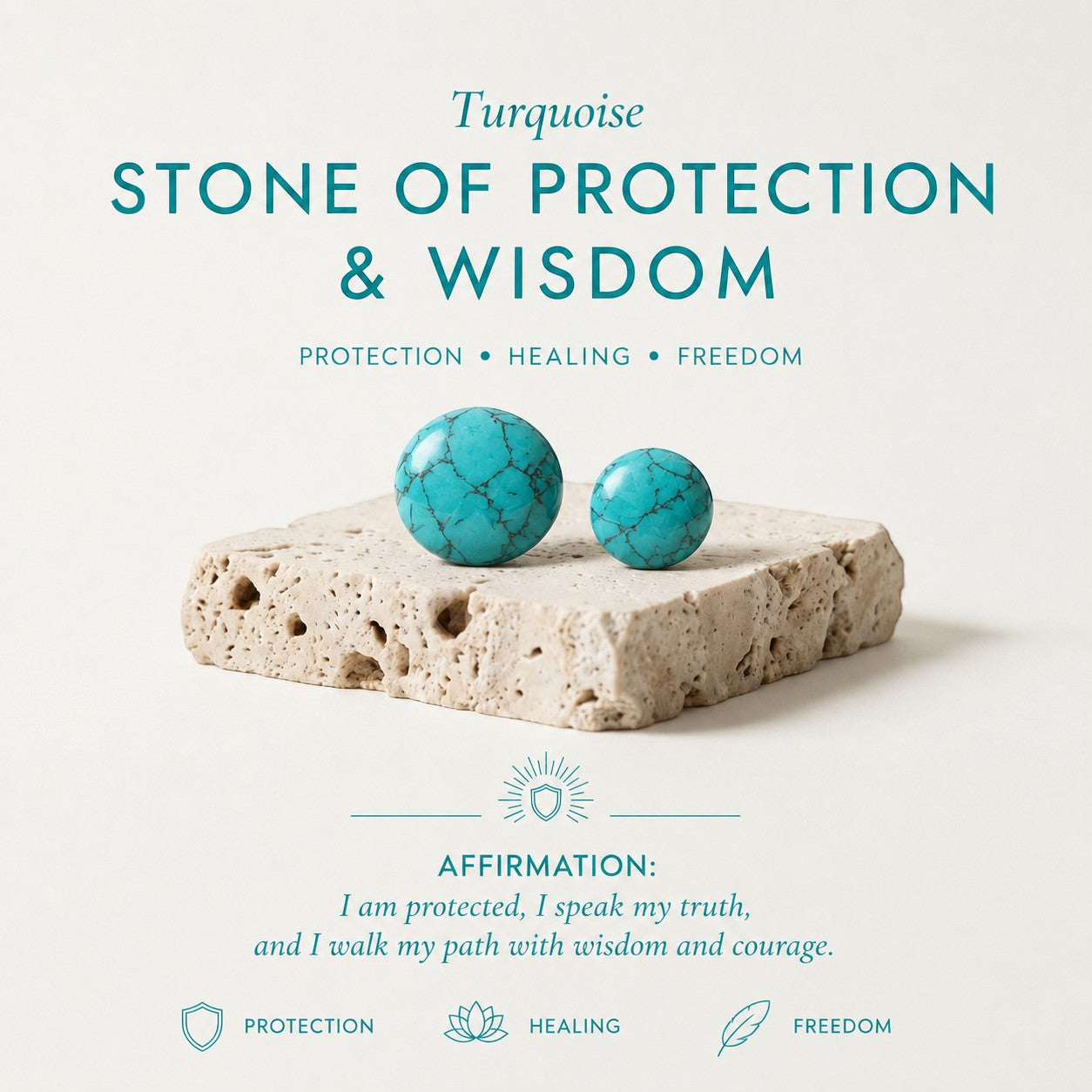 ZIVORI turquoise signet ring featuring a natural turquoise stone set in handcrafted 925 sterling silver.