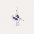 The Hummingbird Iolite Pendant