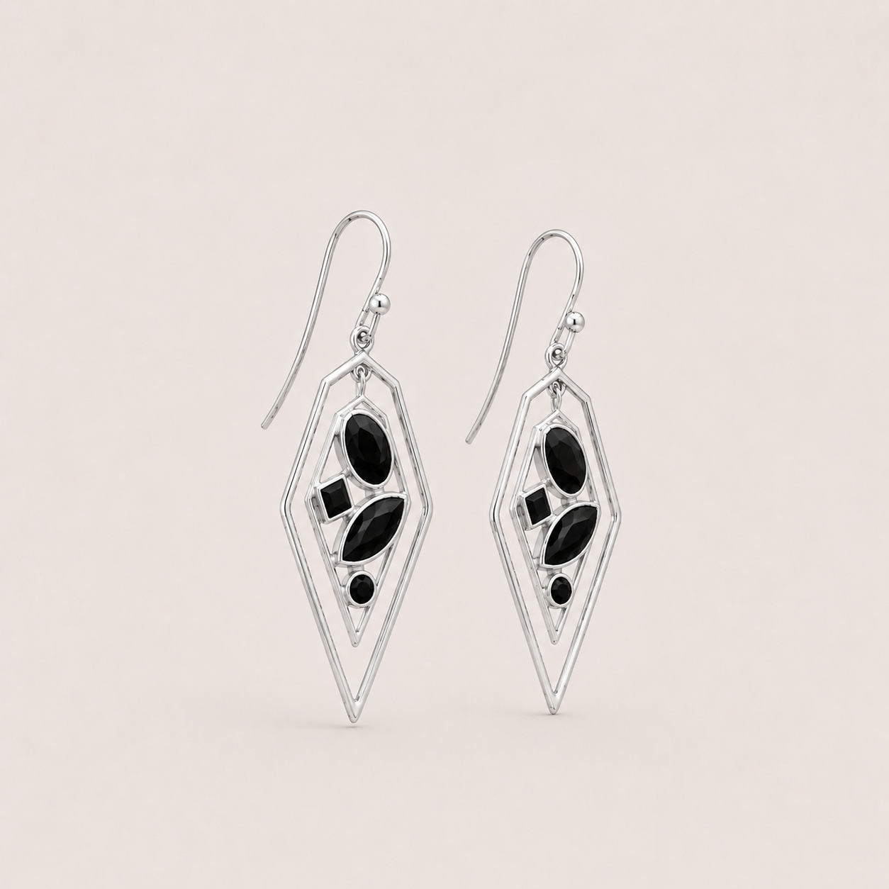 The Noir Kite Earrings