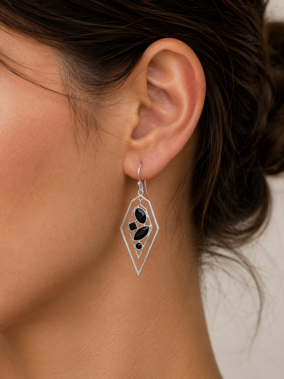 The Noir Kite Earrings