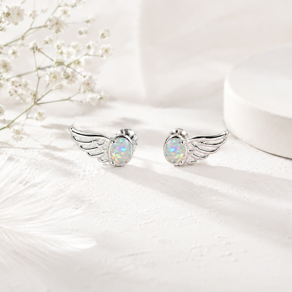 The Opal Fly Studs