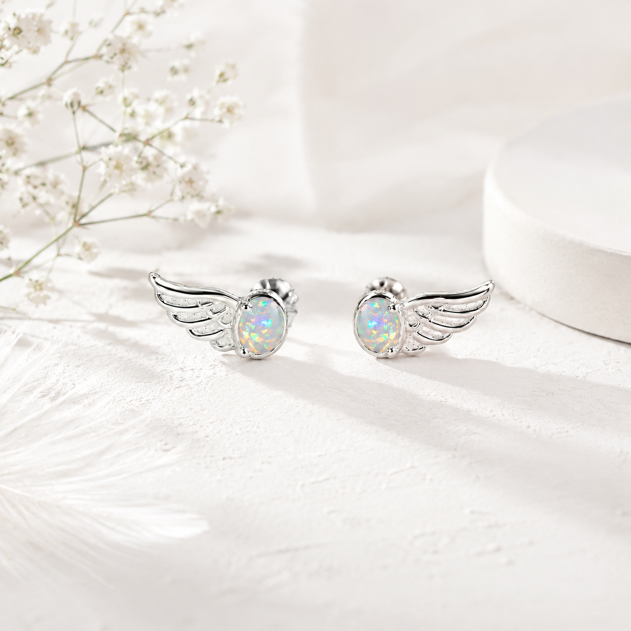 The Opal Fly Studs