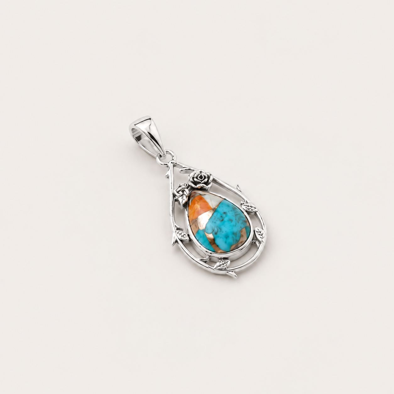 The Wild Rose Pendant