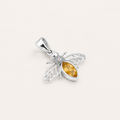 The Honeybee Citrine Pendant